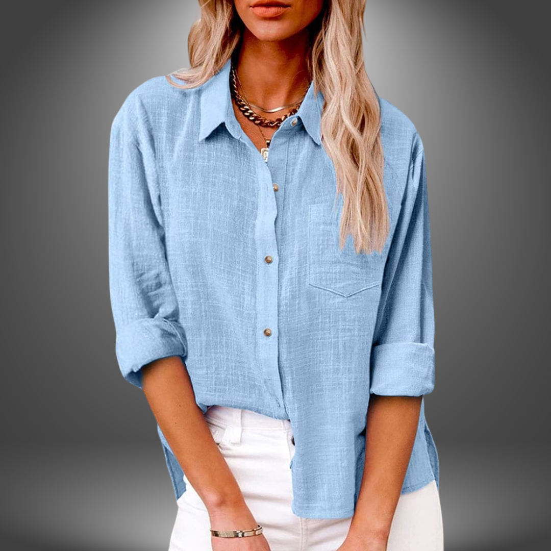 JOSEPHINE | BLOUSE CASUAL À COL