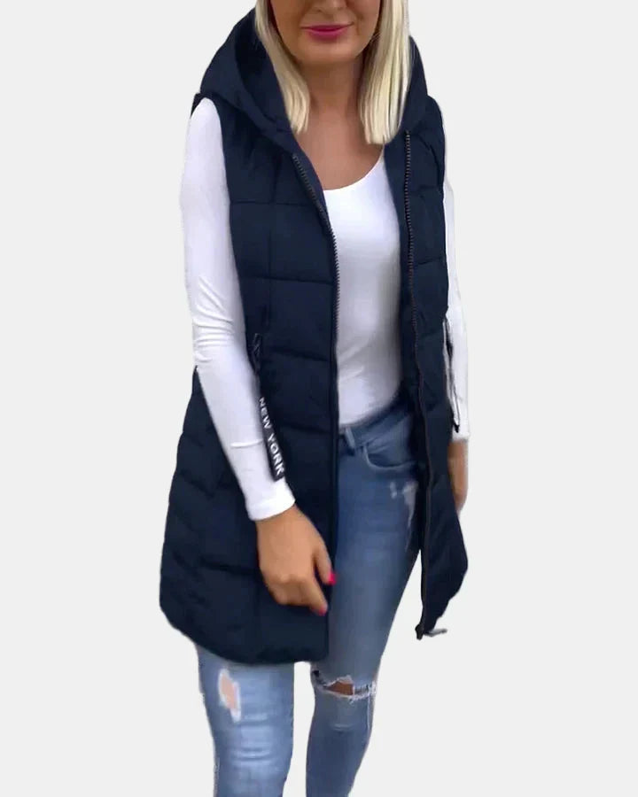 Solene | Manteau sans manches rembourré