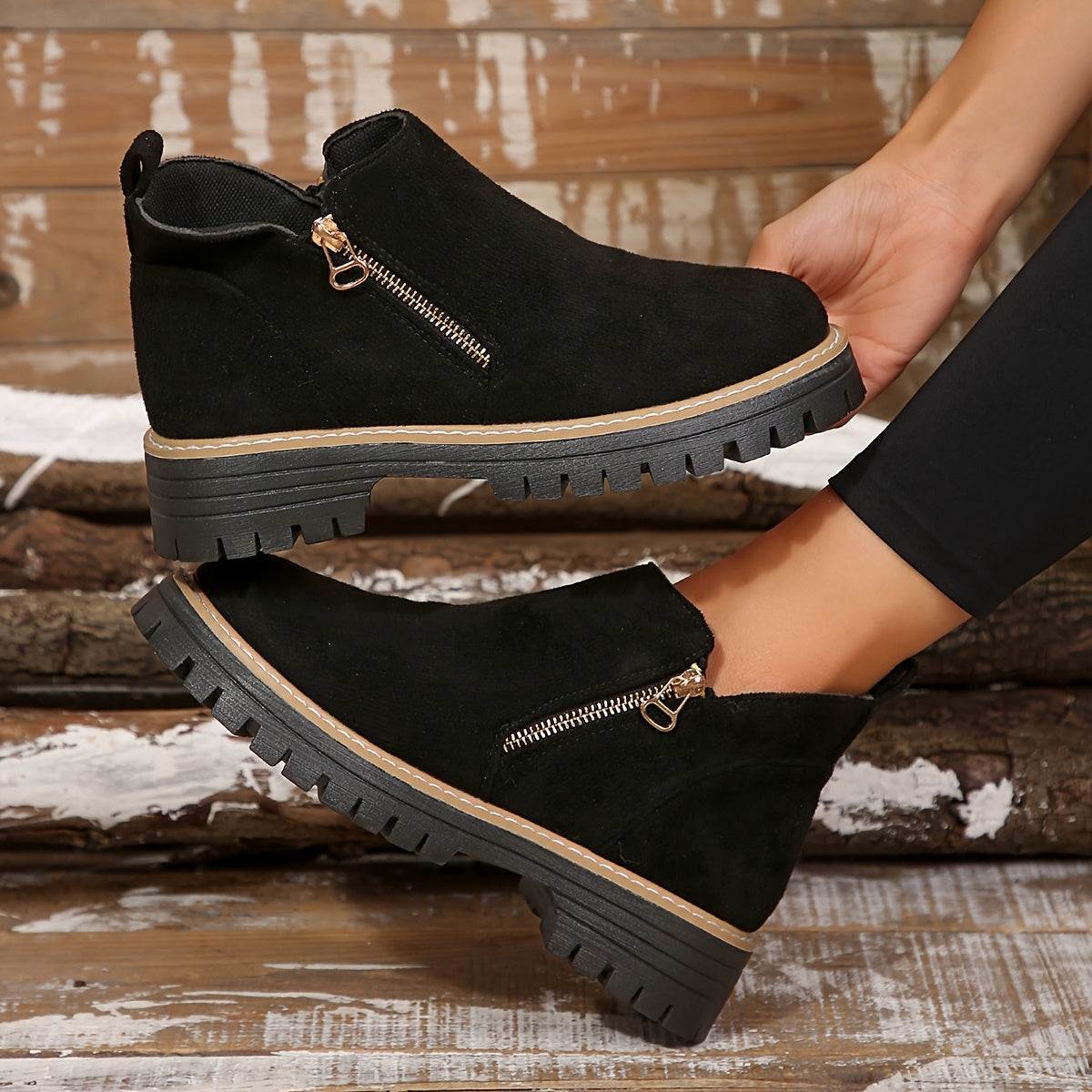 Mealla™ – Bottes pour Femmes Élégantes et Confortables avec Fermeture Éclair