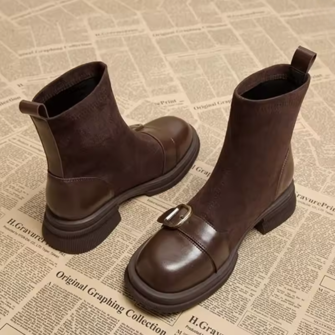 Scarlet | Bottes en Suède